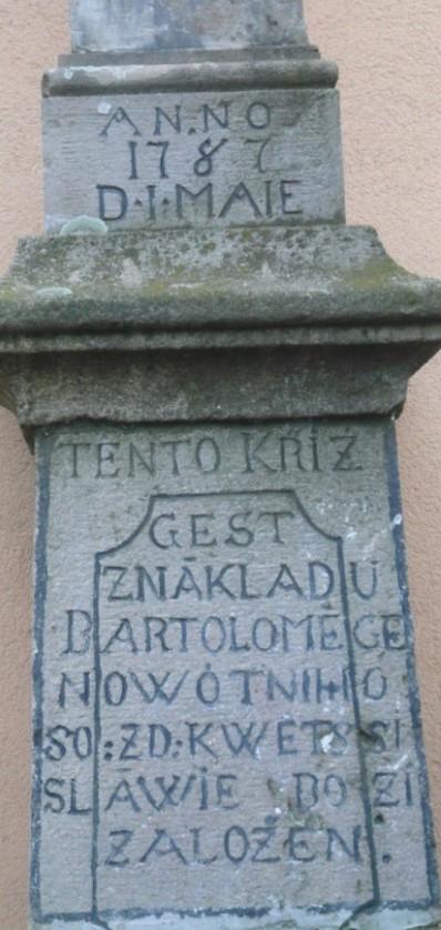 Kmotrou mu byla Zuzana, manželka novoveského kameníka Jakuba Majera. Oženil se 17. 5.