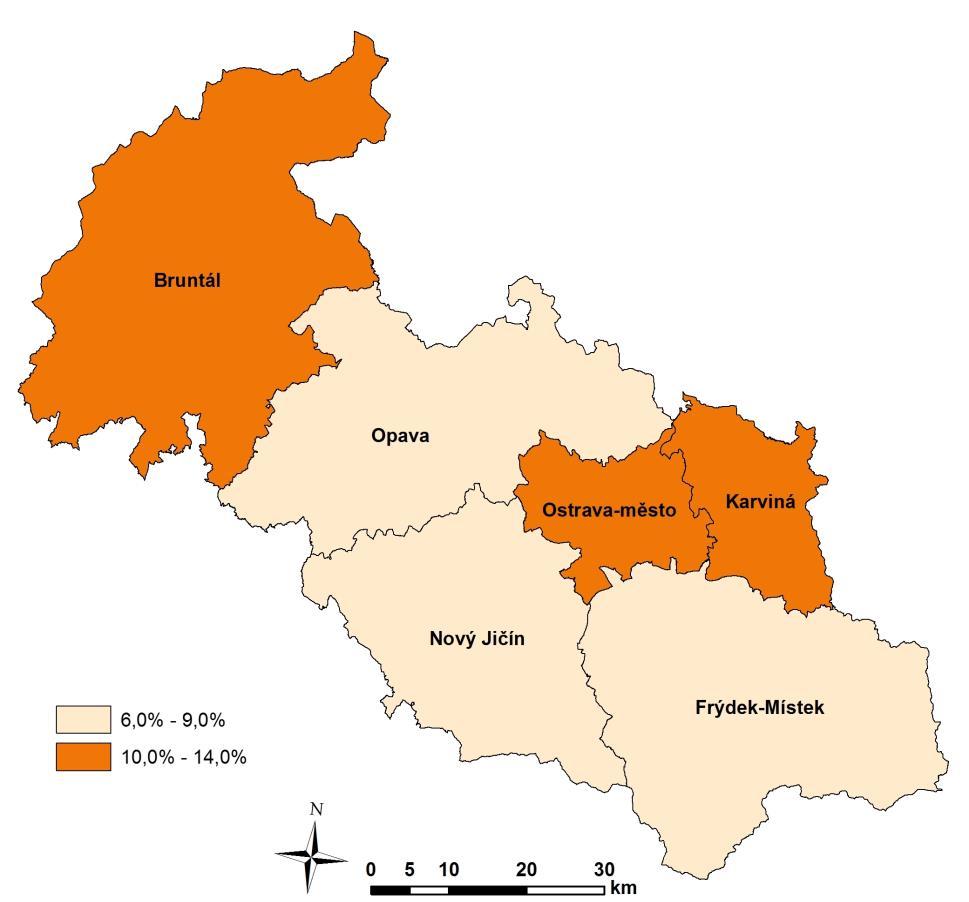 MAPA - Podíl