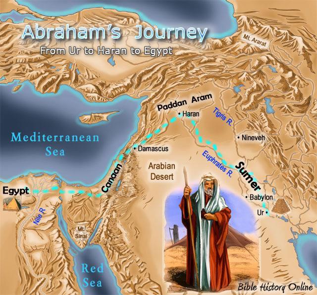 8) ABRAHAMOVA CESTA Už otec Abrahama přijal,