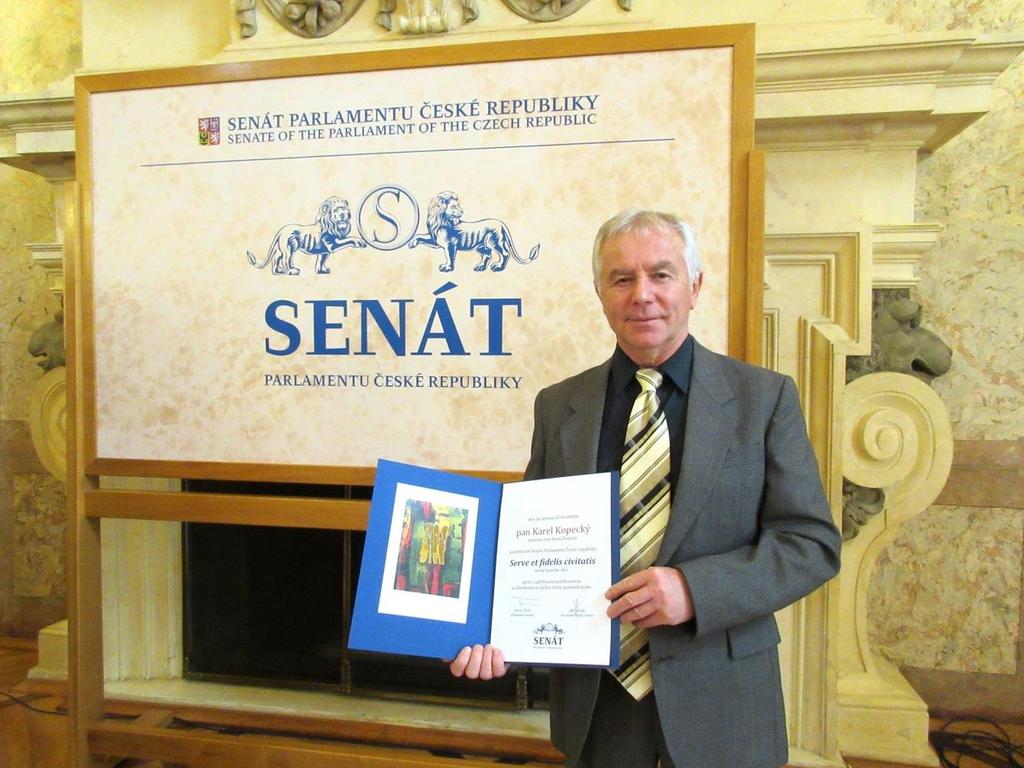 SERVE ET FIDELIS CIVITATIS V sobotu 24. března v Senátu Parlamentu ČR proběhlo 3.