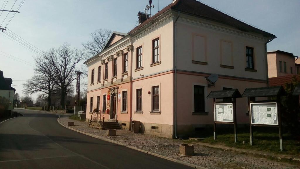 OBECNÍ ÚŘAD Sídlí v budově na adrese Žofín 2. V přízemí se nachází kancelář podatelny a pobočka pošty. Vedoucí pošty je Dominika Krausová. Hodiny pro veřejnost: 8-10, 30 a 14-16.