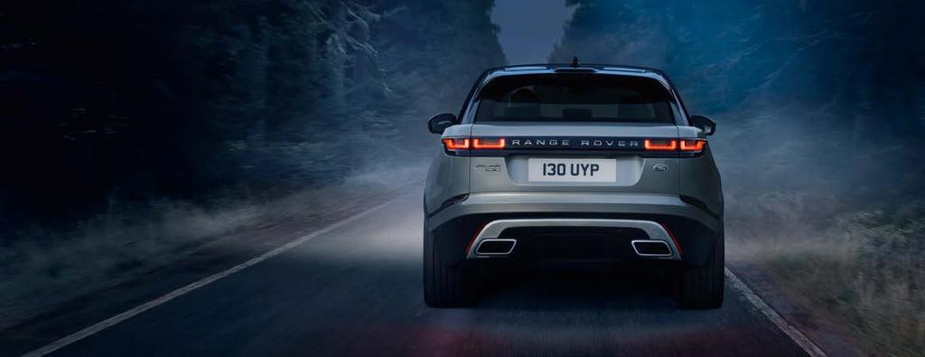 OSMISTUPŇOVÁ AUTOMATICKÁ PŘEVODOVKA Všechny zážehové a vznětové motory modelu Range Rover Velar jsou spojeny s osmistupňovou automatickou převodovkou.