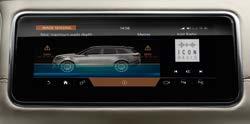 TERRAIN RESPONSE Pokud ručně zapnete unikátní standardní systém Terrain Response společnosti Land Rover, ten zajistí optimální nastavení vozidla přizpůsobováním reakcí motoru, převodovky,