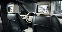 TECHNOLOGIE INFORMAČNÍ A ZÁBAVNÍ SYSTÉMY Jedinečný nový informační a zábavní systém InControl Touch Pro Duo značky Land Rover má nejen vzhled nesrovnatelný s kterýmkoli jiným systémem, ale nad