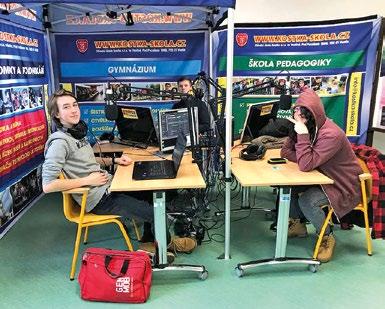 Jednou za rok se vydáme do Prahy a podíváme se, jak to dělají profesionálové v TV Prima, Óčku nebo České televizi, rádiu Impuls nebo v