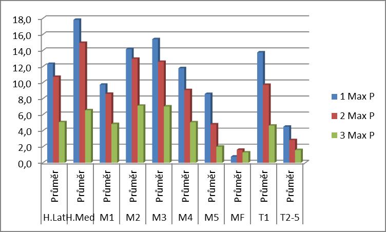 Obrázek 26 Max p průměr maximálního