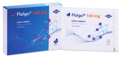 - 19 % 249 Kč 309 Kč FLALGO 140 mg léčivá náplast Ke krátkodobé léčbě bolestí pohybového aparátu, např.