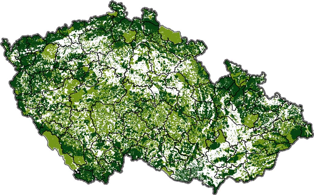 Z P R ÁVA O Č I N N O S T I V R O C E 2 0 1 8 H ranice lesních správ / závodů L esy v ČR ve správě LČR., s. p. (stav k 31. 12.
