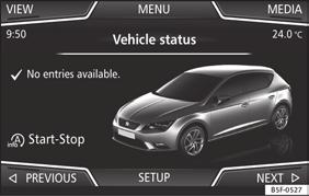 Zapněte zapalování. Pokud je vypnut, zapojte systém Infotainment. Stiskněte tlačítko MENU v systému a předtím volič obr. 41, nebo tlačítko v systému, aby jste se dostali do nabídky CAR obr. 42.