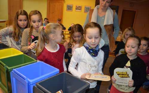 EKOLOGICKÁ BESEDA V rámci naplňování cílů environmentální výchovy (týkající se životního prostředí) proběhla dne 22