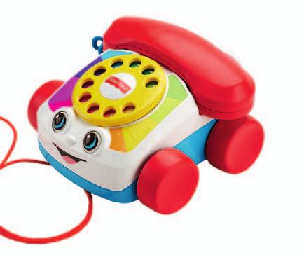 Tahací telefon Veselý tahací telefon od