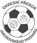 OKRESNÍ FOTBAL PŘÍLOHA DOBRÉHO DNE I www.idobryden.cz Sousedské derby pro Jarošov BILANCE OP 7. kola 4 0 3 15:14 Diváci: 878 (celkem 4 666) celková 22 3 16 100:90 TABULKA 1. Vlčnov 6 0 0 20:5 18 2.