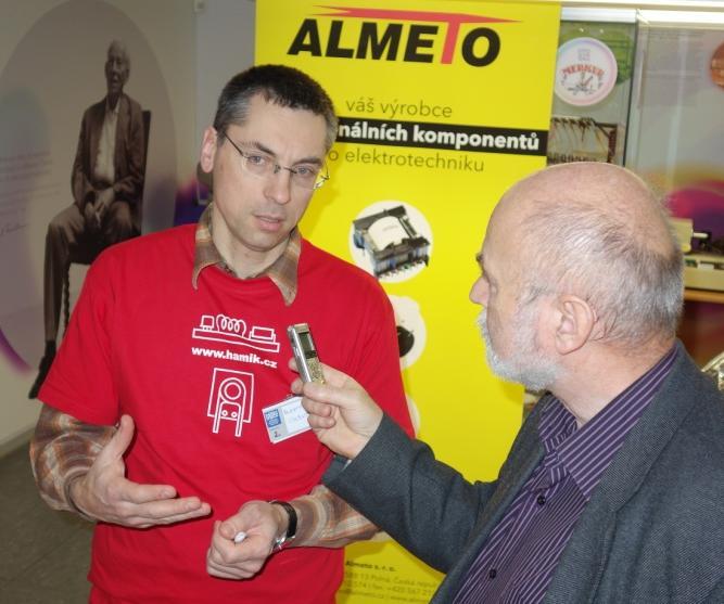 Milnerem OK1-36047, pracovníkem NTM.