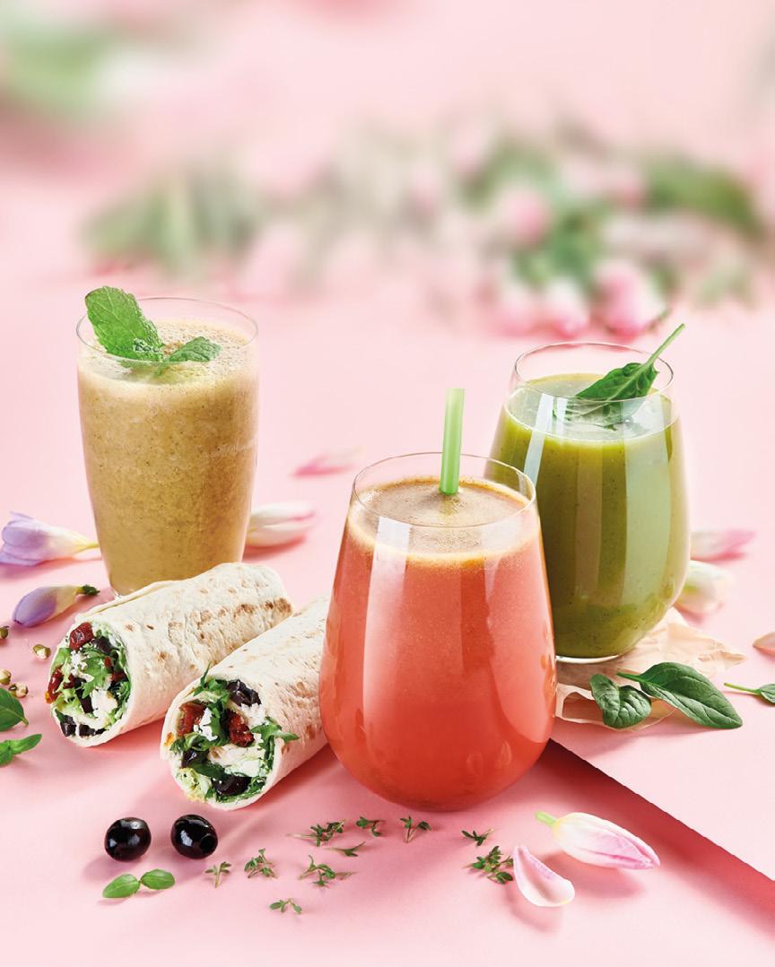 Budova Beta UGO probouzí jaro novými drinky Řeřicha, baby špenát anebo mungo klíčky to jsou všechno rostlinky, které se díky sluníčku probudily ze zimního spánku.