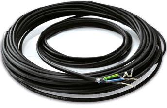 ELEKTICKÁ TOPIDLA SMAT HOME EGULACE A PŘÍSLUŠENSTVÍ SUCHÁ INSTALACE TOPNÉ OHOŽE A KABELY A termo KABEL unikabel Samostatný topný kabel pro podlahové vytápění, temperování potrubí, okapů a venkovních