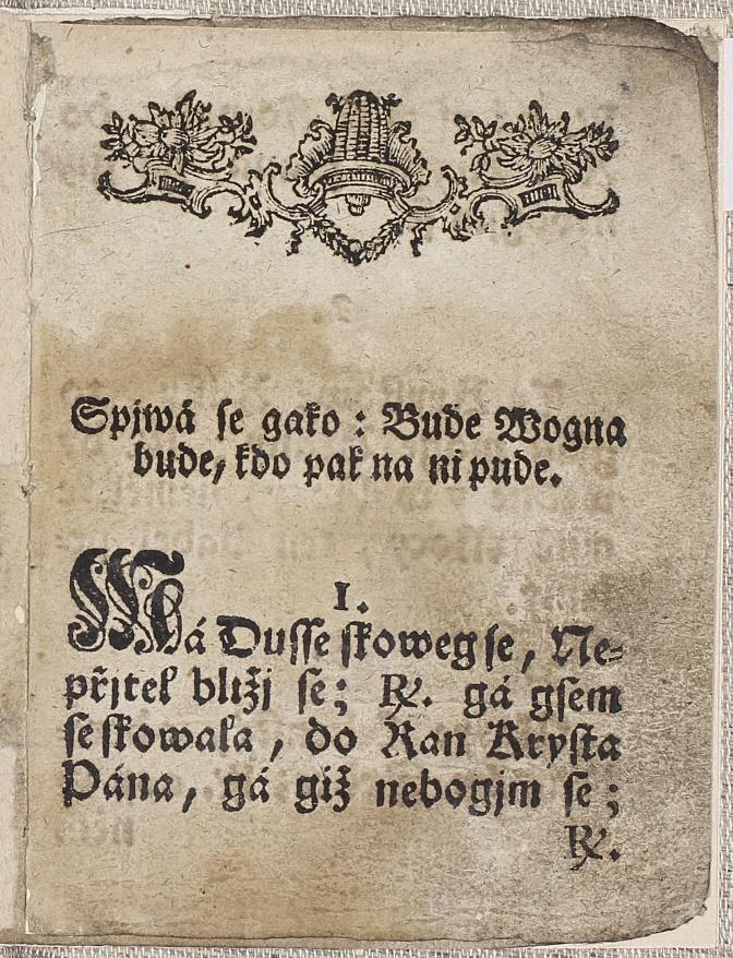 An adaptation of a Czech melody