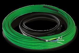 PŘEHLED PRODUKTŮ - TOPNÉ KABELY topkabel 0 W/m Samostatný topný kabel pro podlahové vytápění a temperování potrubí unikabel 7 W/m Samostatný topný kabel pro podlahové vytápění a temperování okapů