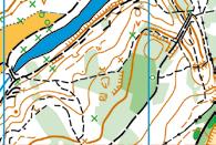 Ekvidistance 5 m Charakter terénu Lesopark s