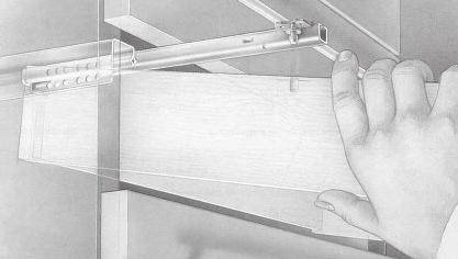 Instruction for hinge adjustment