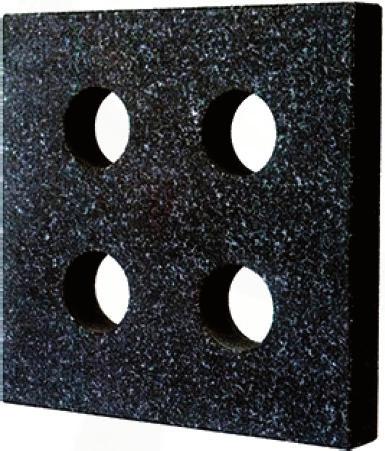 Granit / Granite Rovnoběžky Parallels DIN 874 Rovné zkosené hrany Dodáváno s protokolem o