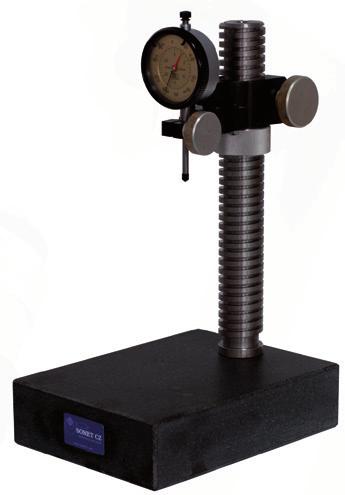 mm Base: 60x50x48 mm, 35 mm spiral thread DIN 876/00 Arm length: 4 mm Maximum measuring height: 80 mm Weight: 8,5 Kg 857.6 857.