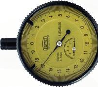 tolerance marks DIN 878 0-5 53007 / 53007b - s bílým číselníkem 53007 / 53007b - with white dial Upínání: 8 mm Průměr otočného číselníku: 60 mm Výměnné doteky