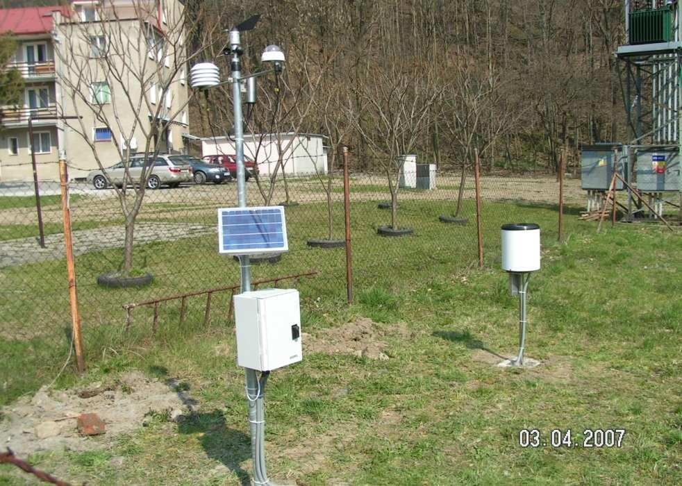 3.2.3 Geografický popis staniční sítě Hlubočky Stanice Hlubočky je umístěna v nejnižší nadmořské výšce ze všech tří stanic (307 m).