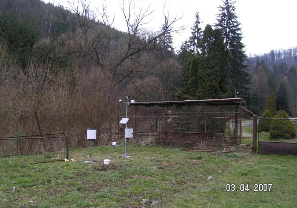 Území stanice Domašov patří do mírně teplé klimatické oblasti a vykazuje nejvyšší hodnoty globálního záření ze všech tří