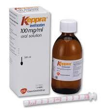 Antiepileptika Levetiracetam (Keppra) por sol/iv/tbl POR SOL možnost dráždění sliznice GIT,