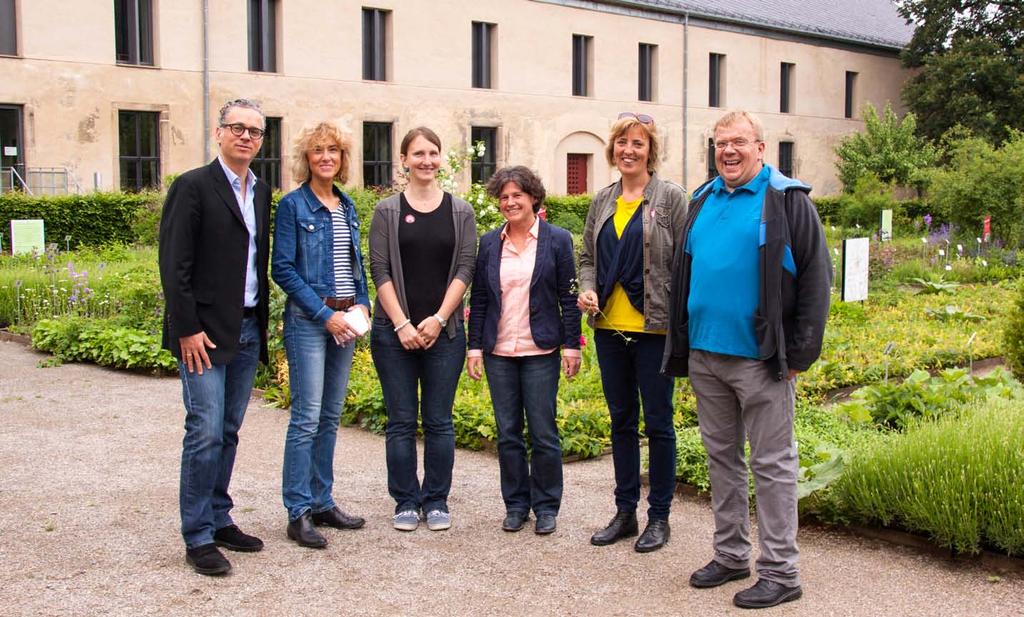 Granty 4 Společná fotografie s kolegy z Muzea klášterní kultury v Dalheimu,