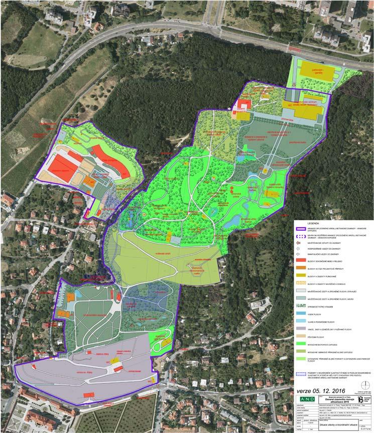 Rozvoj 5 Generel územního rozvoje BZ 2017 2027 Zásadní dokument pro rozvoj a koncepci botanické zahrady z roku 2011 prošel aktualizací.