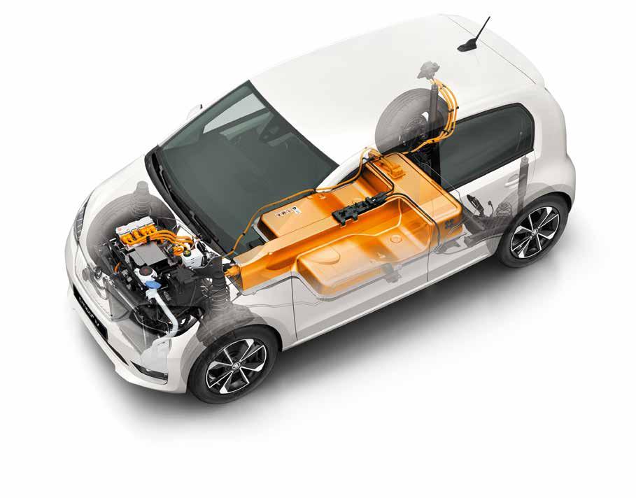 16 TECHNOLOGIE iv 17 Příchod vozu CITIGO e iv definuje nové standardy toho, jak může vypadat agilní městský automobil.