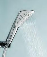 Ruční sprcha KLUDI FIZZ 3S, s pohodlným a ergonomickým proudem vody, je dokonalým