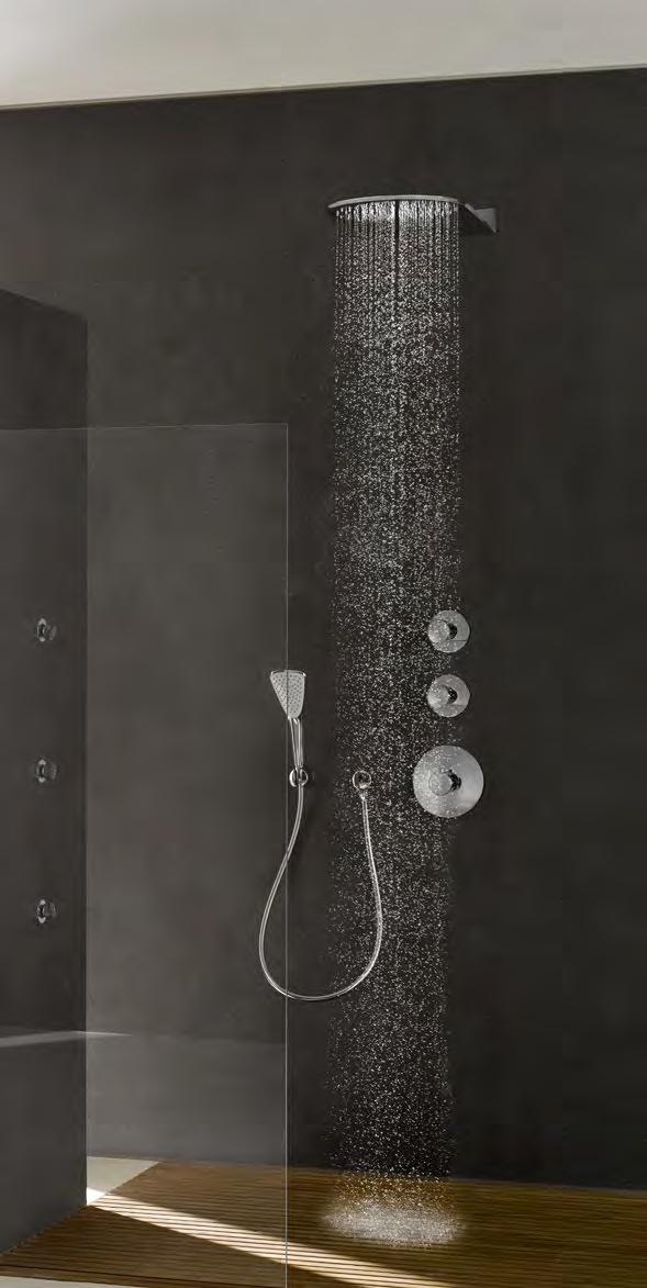 64 880 05-00 hlavová sprcha 2S Sprchy KLUDI A-QA jsou dostupné v