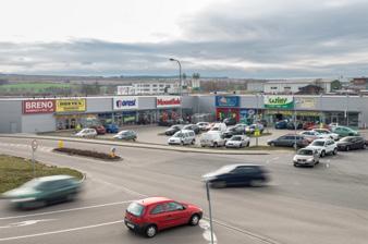 Velikostí objektu i strukturou nájemců se jedná o charakteristický projekt portfolia investiční skupiny DRFG.