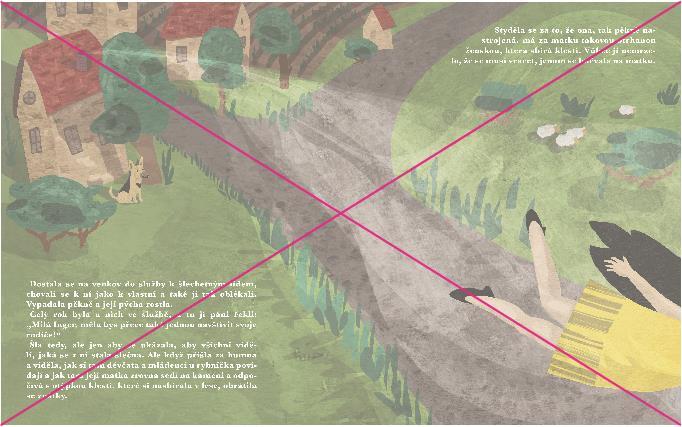 3. PROCES PŘÍPRAVY, PROCES TVORBY Další krok poté, co jsem se vybrala knihu, bylo rozdělit text příběhu do významových částí. V závěru jsem rozdělila text na 12 oddílů.