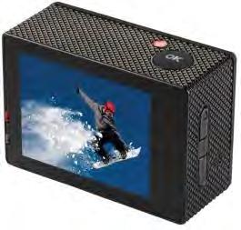 SPORTOVNÍ ACTION HD KAMERA, 2" LCD DISPLEJ Kód produktu: CMR055 Sportovní HD kamera.
