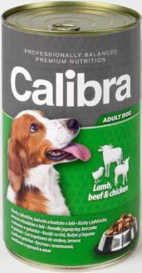 premium vlhké Calibra Dog Premium Lamb, Beef and