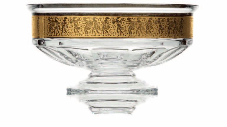 8 inch Design: 1921-1925 Nabízené barvy: křišťál, základní barvy Moser Available colours: clear, Moser basic colours Louvre 3225 H: 45 cm / 17.