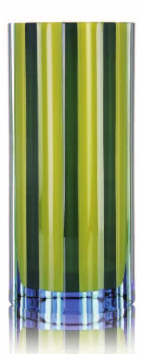inspiration for creating the vases Straight was the colour spectrum of light, a rainbow as well as dull and grey blocks of flats calling for change.