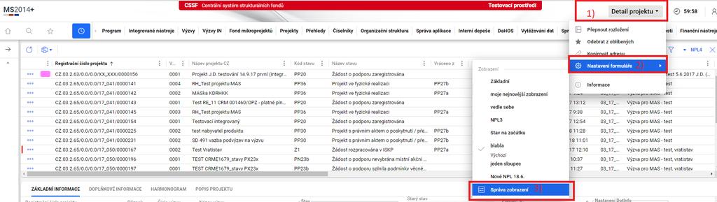 Filtrování nenačítat data - I Po instalaci Release 16 bude možné nastavit si nezobrazování dat po