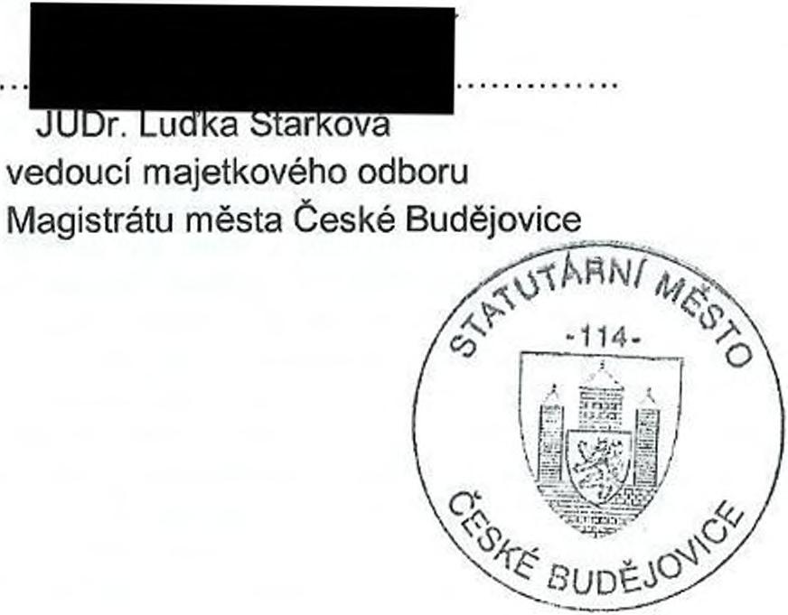 Tato smlouva se uzavírá na dobu určitou do doby uzavření smlouvy o zřízení věcného břemene, nejdéle však na dobu osmi let ode dne podpisu této smlouvy. 4.