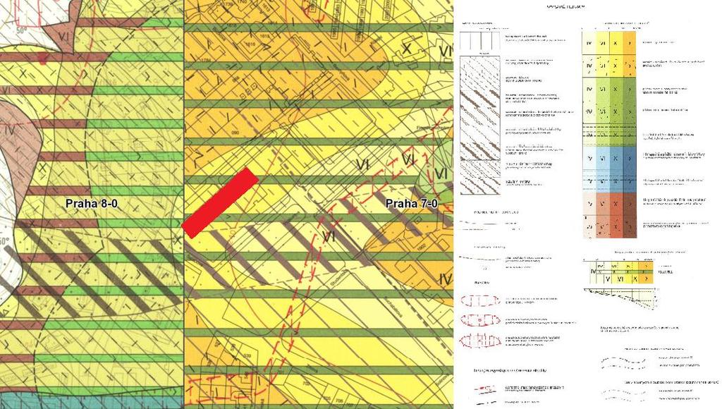 4.4. Geologická stavba území Podle regionálního geomorfologického členění ČR se nalézá zájmové území na Pražské plošině, severovýchodním okrajovém geomorfologickém celku Brdské oblasti, která