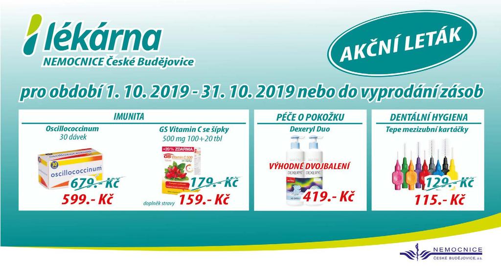 inzerce Vydává Nemocnice České Budějovice, a.s. Odpovědní redaktoři: Bc. Iva Nováková, MBA, kolektiv Předseda redakční rady: doc. MUDr. Jiří Stehlík, CSc. (Ortopedické oddělení) Redakční rada: prim.