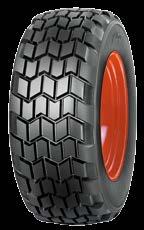 Rovnoměrně rozložený vzorek dezénu určuje, že pneumatika je rovněž vhodná pro užitková vozidla (např.