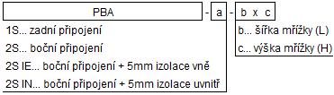 E 4 468 315 4 S 4 451 standardní povrch - pozinkovaná ocel objednací kód: MBBV -
