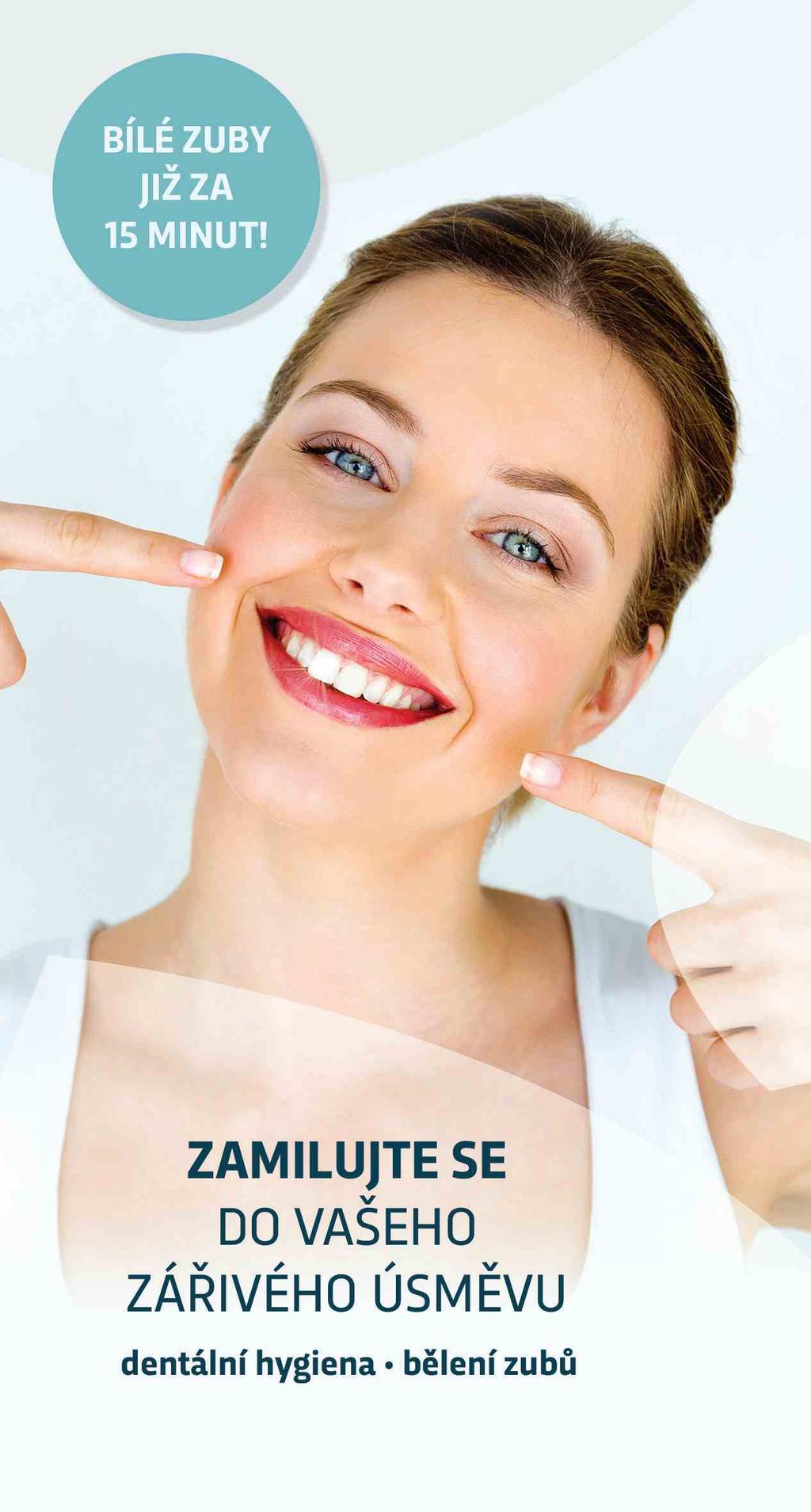 BĚLENÍ ZUBŮ ( ordinační ) 15 minut 2 500 Kč 30 minut 3 000 Kč 45 minut 4 500 Kč DENTÁLNÍ HYGIENA bez pískování 869 Kč s pískováním 1 469 Kč B.D.R.