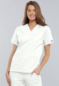 Velikost:XL 4300-ROYW-XL 380,0 Unisexové zdravotnické kalhoty moderního střihu s gumou v pase s funkčním vázáním. Rovný střih kalhot v dolní části s rozparky (na boty), 2 přední a 1 zadní kapsa.
