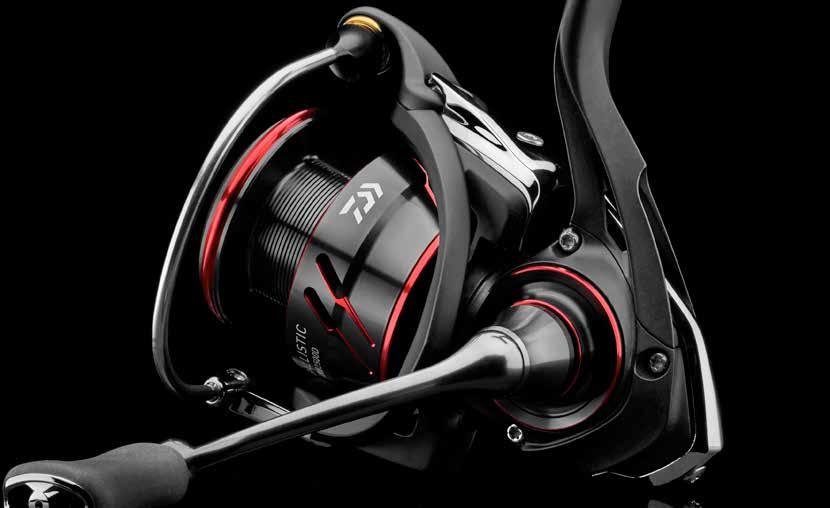 MAGSEALED Pro nejnáročnější požadavky speciaistů BALLISTIC LT Baistic LT 17 je zaožen na novém Daiwa LT konceptu navijáků (Light & Tough Lehký & Pevný).