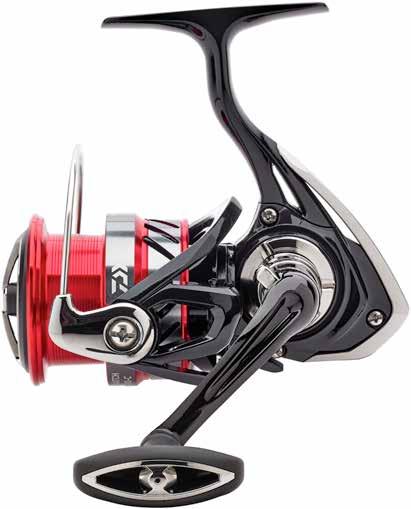 ninja MATCH & FEEDER LT Nový naviják Ninja Match & Feeder vás přesvědčí nejen svým vzhedem, ae také svými technoogickými vastnostmi. Především musíme vyzdvihnout hadký a přesný chod navijáku!